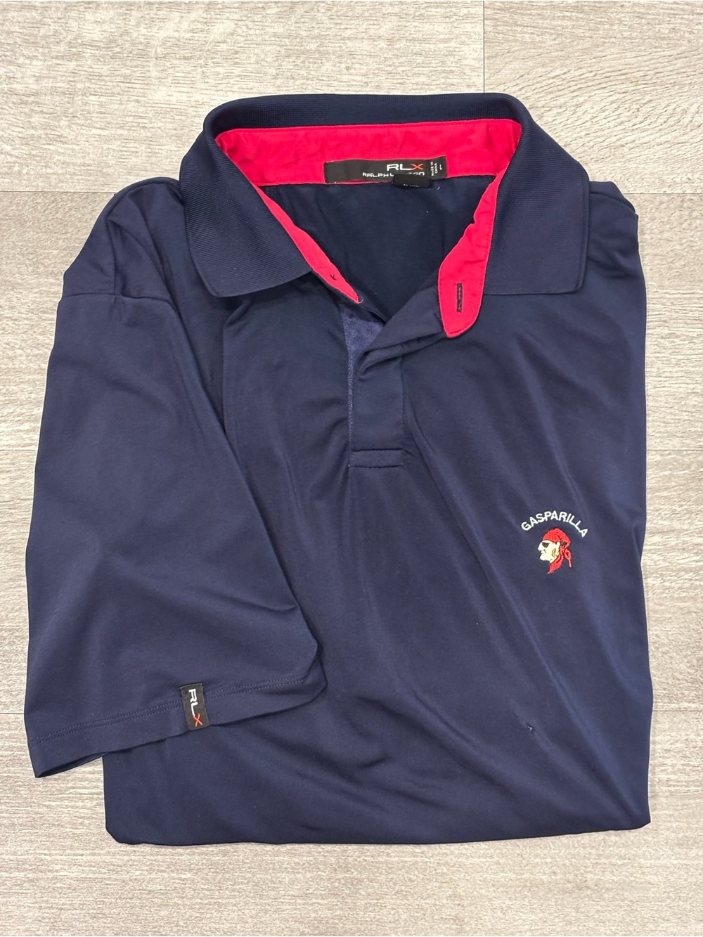 RLX Ralph Lauren Men’s Gasparilla Navy Polo